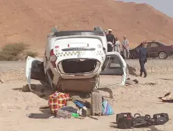 طاطا.. مصرع 5 أشخاص بينهم طفل في حادثة سير مروعة
